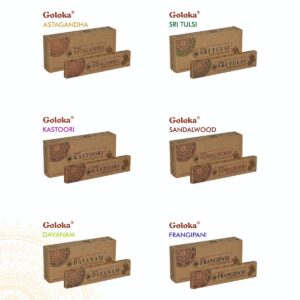 Gama inciensos ecológicos de Goloka